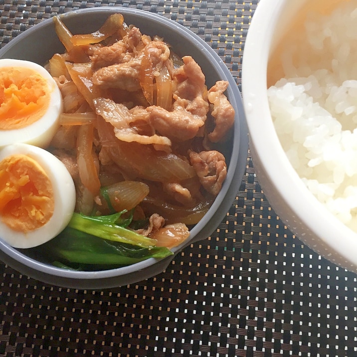 甘辛で旨味ジュワッと♪豚丼弁当